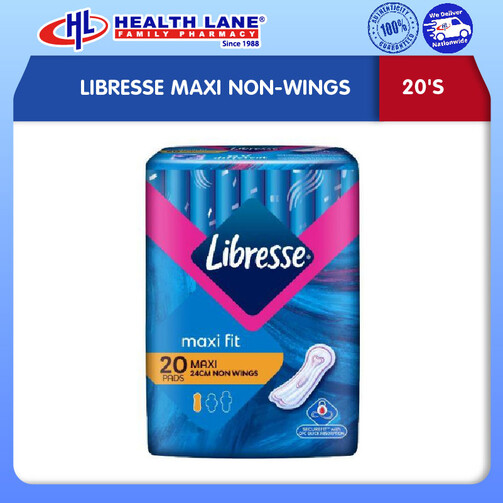 LIBRESSE MAXI NON-WINGS (20'S)
